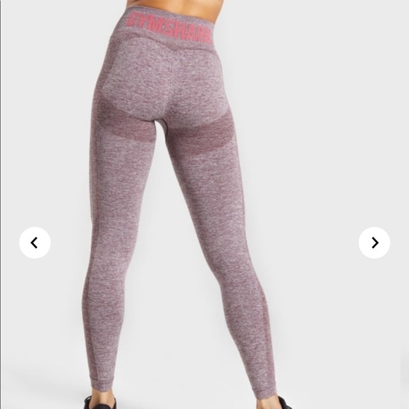 Gymshark Pants - NWT gymshark flex high waisted leggings berry/rose